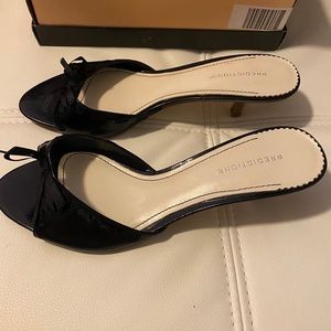Predictions black kitten heels NWOT